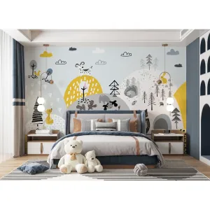 Фотообои на заказ по индивидуальному размеру Citydecor Детский сюжет