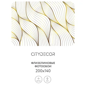 Фотообои рулонные Citydecor Абстракция 383 на флизелиновой основе 200x140 см