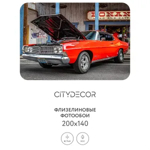 Фотообои рулонные Citydecor Транспорт 149 на флизелиновой основе 200x140 см