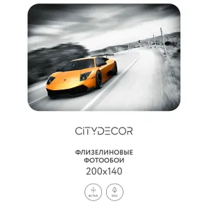 Фотообои рулонные Citydecor Транспорт 28 на флизелиновой основе 200x140 см