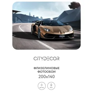 Фотообои рулонные Citydecor Транспорт 9 на флизелиновой основе 200x140 см