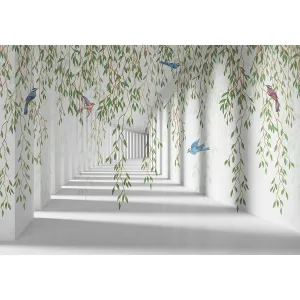 Фотообои рулонные Citydecor Flower Tunnel 3d 1 на флизелиновой основе 200x140 см