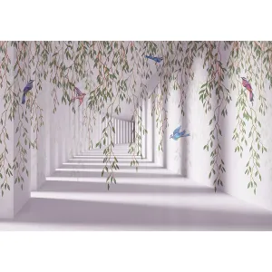 Фотообои рулонные Citydecor Flower Tunnel 3d 5 на флизелиновой основе 200x140 см