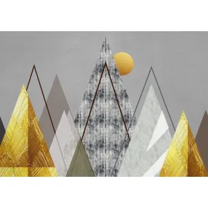 Фотообои рулонные Citydecor Горы Абстракция на флизелиновой основе 200x140 см