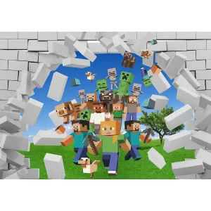 Фотообои рулонные Citydecor Майнкрафт на флизелиновой основе 200x140 см