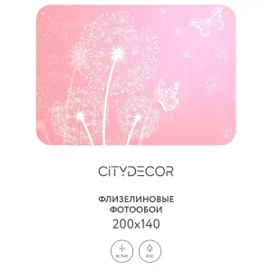 Фотообои рулонные Citydecor Невесомость 13 на флизелиновой основе 200x140 см