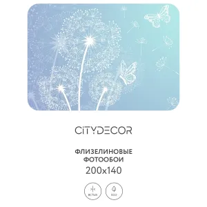 Фотообои рулонные Citydecor Невесомость 2 на флизелиновой основе 200x140 см