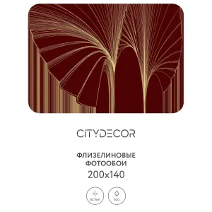Фотообои рулонные Citydecor Perfect Lines 26 на флизелиновой основе 200x140 см