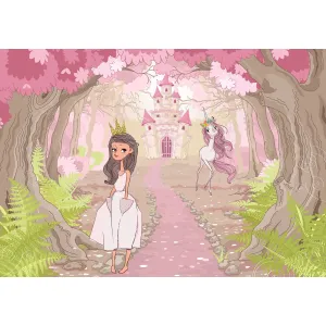 Дизайнерские фотообои рулонные Citydecor Princess 2 на флизелиновой основе 200x140 см 