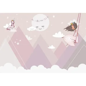 Дизайнерские фотообои рулонные Citydecor Princess 5 на флизелиновой основе 200x140 см 