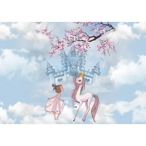 Дизайнерские фотообои рулонные Citydecor Princess 7 на флизелиновой основе 200x140 см 