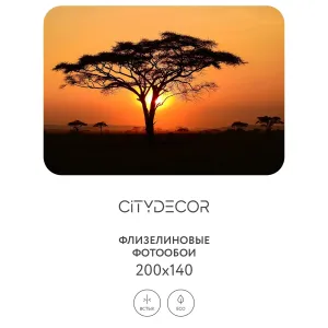 Фотообои рулонные Citydecor Природа 94 на флизелиновой основе 200x140 см