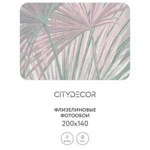 Дизайнерские фотообои рулонные Citydecor Sunset 32 на флизелиновой основе 200x140 см