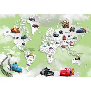 Дизайнерские фотообои рулонные Citydecor Superhero Молния МакКвин 3 на флизелиновой основе 200x140 см