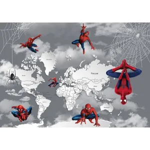 Дизайнерские фотообои рулонные Citydecor Superhero Spider-Man 1 на флизелиновой основе 200x140 см