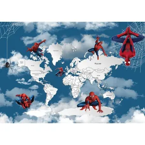 Дизайнерские фотообои рулонные Citydecor Superhero Spider-Man 4 на флизелиновой основе 200x140 см