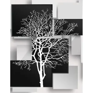 Фотообои рулонные Citydecor Дерево 3D Инь-Янь 1 на флизелиновой основе 200x254 см