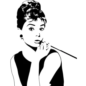 Фотообои рулонные Citydecor Хепберн на флизелиновой основе 200x254 см