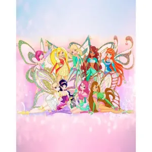 Фотообои рулонные Citydecor Винкс на флизелиновой основе 200x254 см