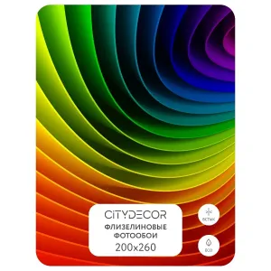 Фотообои рулонные Citydecor Абстракция 237 на флизелиновой основе 200x260 см
