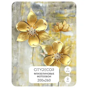 Фотообои рулонные Citydecor Абстракция 40 на флизелиновой основе 200x260 см