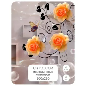 Фотообои рулонные Citydecor Абстракция 84 на флизелиновой основе 200x260 см