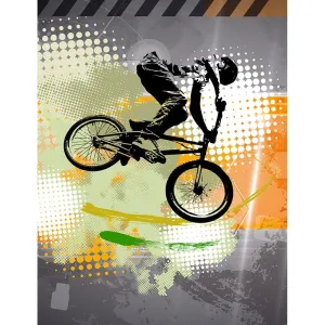 Фотообои рулонные Citydecor Байк трэвел на флизелиновой основе 200x260 см