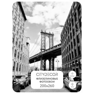 Фотообои рулонные Citydecor Города и Архитектура 49 на флизелиновой основе 200x260 см