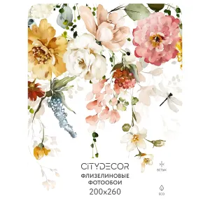 Фотообои рулонные Citydecor Цветы и Растения 157 на флизелиновой основе 200x260 см