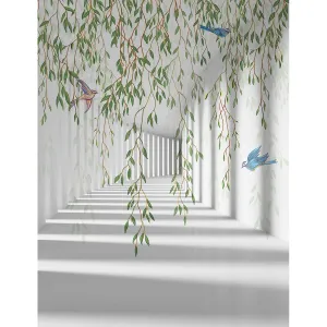 Фотообои рулонные Citydecor Flower Tunnel 3d 1 на флизелиновой основе 200x260 см