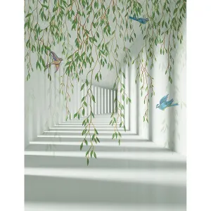 Фотообои рулонные Citydecor Flower Tunnel 3d 3 на флизелиновой основе 200x260 см