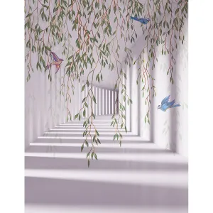 Фотообои рулонные Citydecor Flower Tunnel 3d 5 на флизелиновой основе 200x260 см