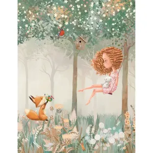 Дизайнерские фотообои рулонные Citydecor Magic Forest 10 на флизелиновой основе 200x260 см