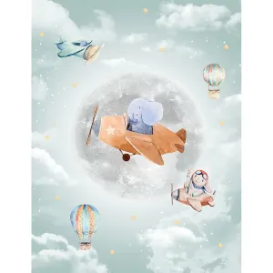 Дизайнерские фотообои рулонные Citydecor Мечтатели 1 на флизелиновой основе 200x260 см