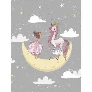 Дизайнерские фотообои рулонные Citydecor Princess 1 на флизелиновой основе 200x260 см 