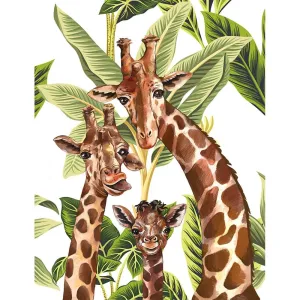 Фотообои рулонные Citydecor Веселая семейка на флизелиновой основе 200x260 см