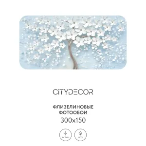 Фотообои рулонные Citydecor Абстракция 20 на флизелиновой основе 300x150 см