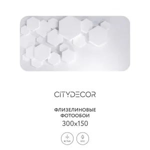 Фотообои рулонные Citydecor Абстракция 232 на флизелиновой основе 300x150 см