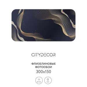 Фотообои рулонные Citydecor Абстракция 385 на флизелиновой основе 300x150 см