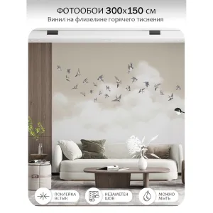 Фотообои рулонные Citydecor Air 14 на флизелиновой основе 300x150 см