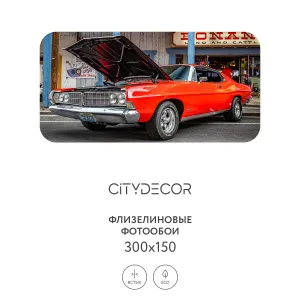 Фотообои рулонные Citydecor Транспорт 149 на флизелиновой основе 300x150 см
