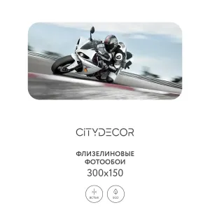 Фотообои рулонные Citydecor Транспорт 4 на флизелиновой основе 300x150 см