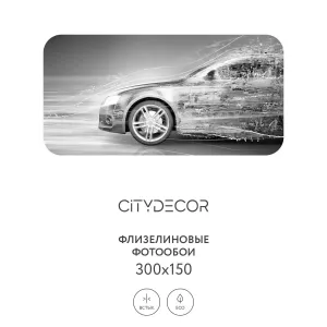 Фотообои рулонные Citydecor Транспорт 7 на флизелиновой основе 300x150 см