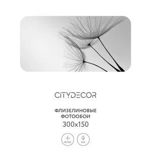 Фотообои рулонные Citydecor Цветы и Растения 138 на флизелиновой основе 300x150 см