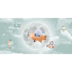 Дизайнерские фотообои рулонные Citydecor Мечтатели 1 на флизелиновой основе 300x150 см