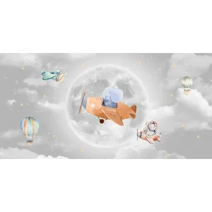 Дизайнерские фотообои рулонные Citydecor Мечтатели 5 на флизелиновой основе 300x150 см