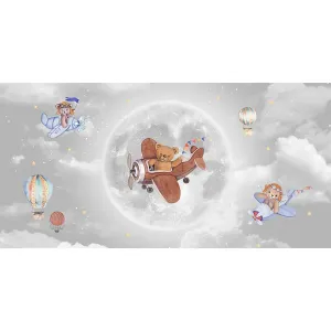 Дизайнерские фотообои рулонные Citydecor Мечтатели 9 на флизелиновой основе 300x150 см