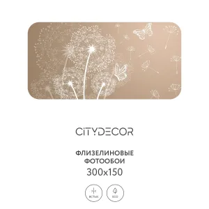 Фотообои рулонные Citydecor Невесомость 7 на флизелиновой основе 300x150 см