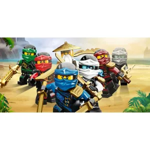 Фотообои рулонные Citydecor Ниндзяго: Навстречу приключениям 7 на флизелиновой основе 300x150 см