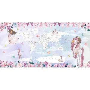 Дизайнерские фотообои рулонные Citydecor Princess 11 на флизелиновой основе 300x150 см